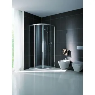 Koralle Viertelkreisduschekabine mit 2 Schiebeelementen und 2 Festfeldern myDay VSF Radius 550 90/90 875-895x2000mm, VB23709020AA1, Duschkabine: Rahmen: Silber Matt, Glas: ESG