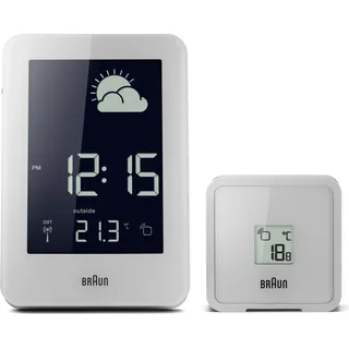 Braun BNC013-RC, Weiß, Innen-Thermometer, Außen-Thermometer, Thermometer, Thermometer, 130 mm, 47 mm - Weiß