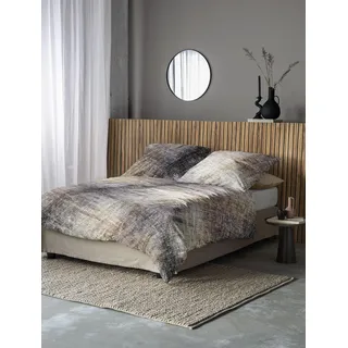 IRISETTE Zobel 8550 grau 135 x 200 cm + 2 x 80 x 80 cm
