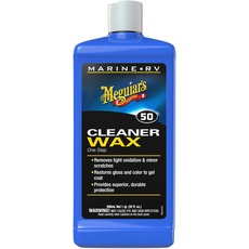 Meguiar's M5032 Marine RV Cleaner Wax One Step liquid Wachs, 945ml