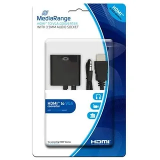 MediaRange HDMI auf VGA Adapter 150 cm Schwarz
