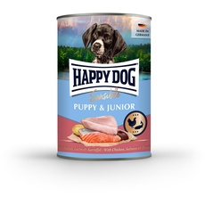 Happy Dog Sensible Puppy Huhn, Lachs und Kartoffel Dose 400g