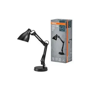 OSRAM Office Line Desk Pear E27 LED Tischlampe schwarz 11 W