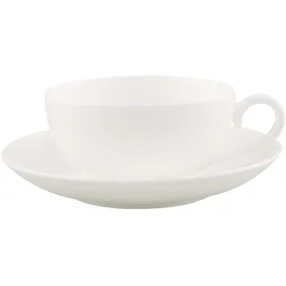 Villeroy & Boch Teetasse mit Untertasse 0,12 l Weiß