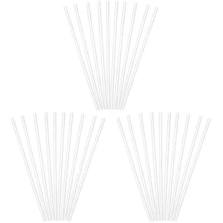 Healeved Wiederverwendbare Klare Silikon Strohhalme 30 StüCk Trinkhalme Aus Lebensmittelechtem Silikon FüR Reisen Outdoor Und Party
