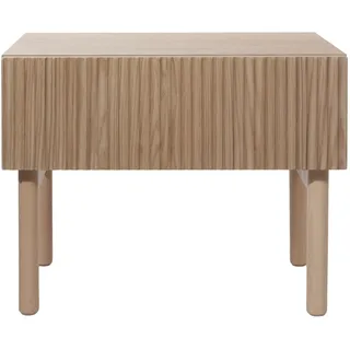 Selsey Nachtschrank Nolie Eichenholzoptik , Eichefarben , Holz , 1 Schubladen , Rechteckig , 50x39.6x31.6 cm , Schlafzimmer, Nachtkästchen