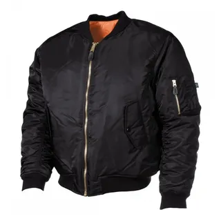 Max Fuchs US MA1 Fliegerjacke schwarz M