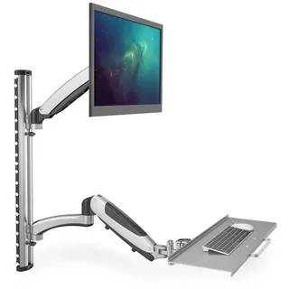 Digitus Arbeitsplatz Monitor, Tastatur, Maus, Wandmontage