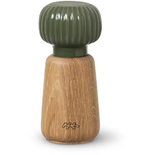 Kähler Mühle H14 cm Hammershøi handlich dänisches Design Gewürzmühle, grün