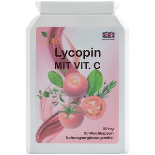Ved Lycopin-Ergänzungsmittel unterstützt den Energiehaushalt, gentechnikfrei, hoher Lycopin-Gehalt, 50 mg x 180 Kapseln (2er-Pack)