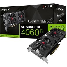 Bild von GeForce RTXTM 4060 Ti 8GB XLR8 Gaming VERTO Overclocked Dual Fan Graphics Card DLSS 3