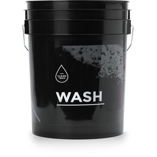 CLEANTECH CO Wascheimer 20 Liter schwarz - für professionelle Auto Handwäsche, robust und ideal für jeden Fahrzeugtyp - WASH