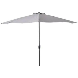 Outsunny Sonnenschirm 293 x 150 cm Grau