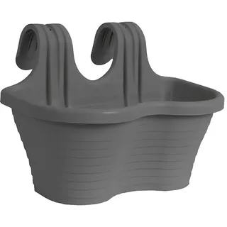 Stewart Hängetopf, anthrazit, mittel