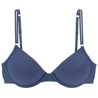 s.Oliver Bügel-Bikini-Top »Rome« in verschiedenen unifarben, blau,