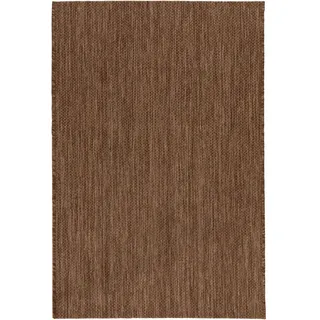 Steffensmeier Outdoorteppich 160/230 cm Melbu , Braun , Textil , Uni , Rechteckig , 160x230 cm , wasserabweisend , Teppiche und Böden, Teppiche, Outdoorteppiche