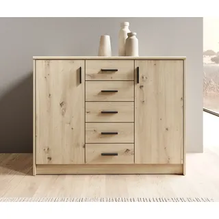 HBZ Nelly Kommode 109 x 86 x 50 cm Braun