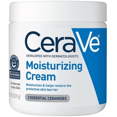CeraVe - Feuchtigkeitscreme | 540 ml | Tägliche Feuchtigkeitspflege für Gesicht und Körper, für trockene Haut