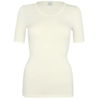 wobera natur Damenunterhemd 1/2 Arm Schurwolle und Seide 1 St