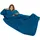 Kuscheldecke mit Ärmeln und Brusttasche, 150 x 240 cm - Marineblau