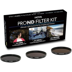 Bild PRO ND KIT (8/64/1000) 49mm, Praktisches Set mit 3 verschiedenen Hoya PRP ND Filter zur Lichtreduzierung, Graufilter, ND Filter, Langzeitbeleuchtung, Hochwertig YYK1149