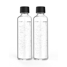 Sodapop Glasflaschen-Set Logan, Ersatzflaschen ausschließlich geeignet Wassersprudler Logan, 2X 850 ml