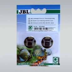 JBL 6313500 Lochsauger (u.a. Thermometer), 6 mm, 2 Stück