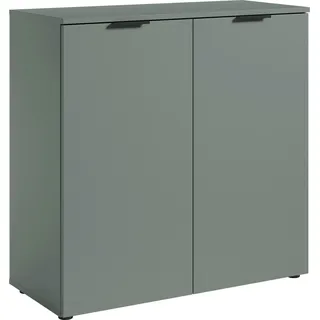 HBZ Linz Kommode 90 x 90 x 40 cm Salbeigrün