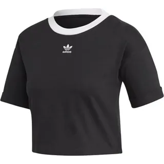 Adidas Tshirts M10 Crop Top, FM2557, Größe: 164 - Schwarz