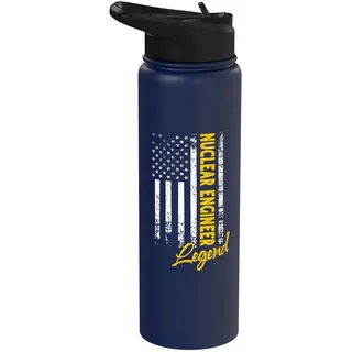 Nuklearingenieur Legende US Nuclear Engineer Stainless Steel Insulated Water Bottle