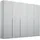 Drehtürenschrank PURISMA 251 x 223 x 60 cm Grau
