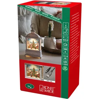 Konstsmide LED Wasserlaterne Weiß