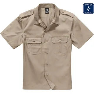 Brandit Textil Kurzarmhemd Beige 4XL