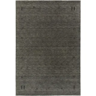 benuta Nest Wollteppich Jamal Grau 300x400 cm , Textil , Orientalisch , Rechteckig , 300x400 cm , Gots , pflegeleicht , Teppiche und Böden, Teppiche, Schafwollteppiche