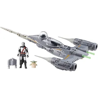 Star Wars Epic Hero Series N-1 Sternenjäger des Mandalorianers, große Action-Figuren und spannende Accessoires für spannende Manöver, aufregendes Geschenk