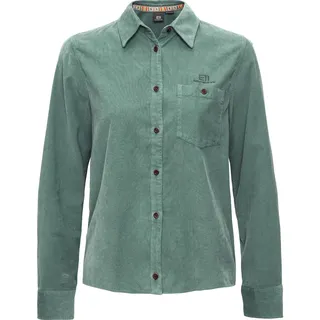 Elevenate Women Estate Cord Shirt sea green (724) XS