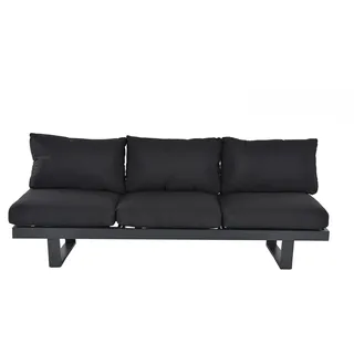 CLEMENTO Fargo Loungebank Aluminium Sunbrella