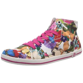 s.Oliver Damen 25213 High-Top, Mehrfarbig (Flower Multi 990)