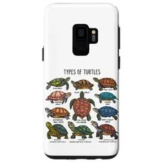 Hülle für Galaxy S9 Schildkrötenliebhaber, Reptilien, Haustierschildkröten, Arten von Schildkröten
