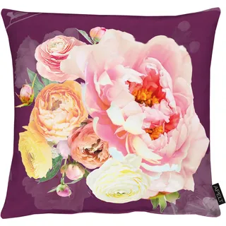 APELT Kissenbezug Fiora 46 x 46 cm Lila