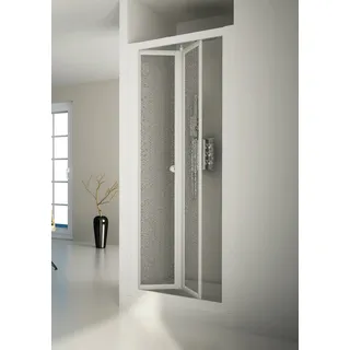 Forte Domino Dusch-Falttür rechts 95 x 185 cm Duschwanne