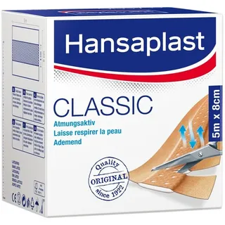 Hansaplast Classic Pflaster 5 m x 8 cm 1 St.