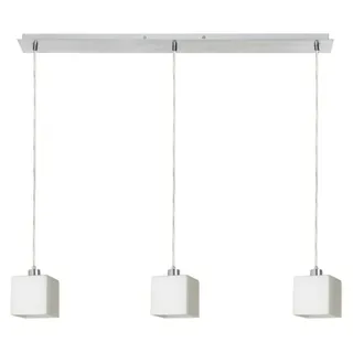 RED - DESIGN RENDL RENDL DADOS III 80 Pendelleuchte Opalglas/Chrom 230V E27 3x11W R14022