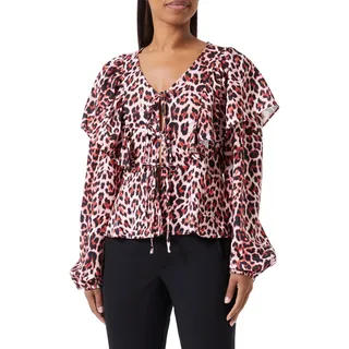 nascita Damen Bluse 19515833-NA03, Rot Leo, L