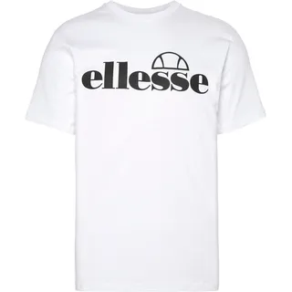 T-Shirt ELLESSE "H T-SHIRT", Herren, Gr. S, weiß, Obermaterial: 100% Baumwolle, Rundhals, Shirts T-Shirt