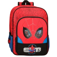 Marvel Spiderman Protector Red Schulrucksack 30x38x12 cm Polyester 13,68L