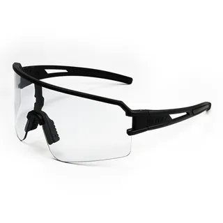 YEAZ Sport-Sonnenbrille weiß/transparent SUNSPOT schwarz