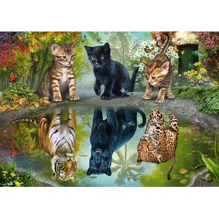 Schmidt Spiele Dream Big, Katzen, 1000 Teile