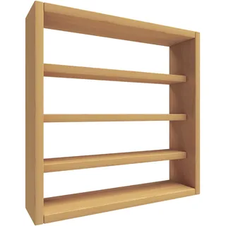 VCM Wandregal 40 x 0 x 0 cm Braun