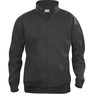 Clique - Jacke Durchgehender Reißverschluss für Herren UB1014 (XXL) (Anthrazit meliert) - Grau